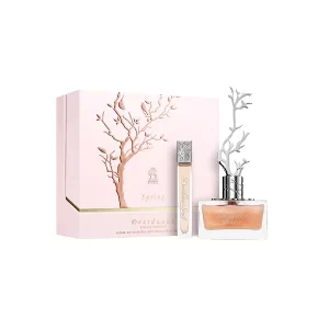 Deciduous Spring Aurora Scents Edp Perfume Árabe Feminino 100ml + Spray 9ml